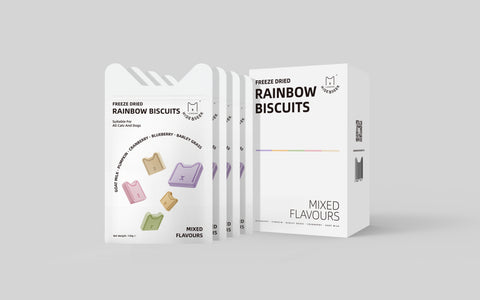 Freeze Dried Rainbow Biscuits (BACK IN STOCK IN LATE NOVEMBER)