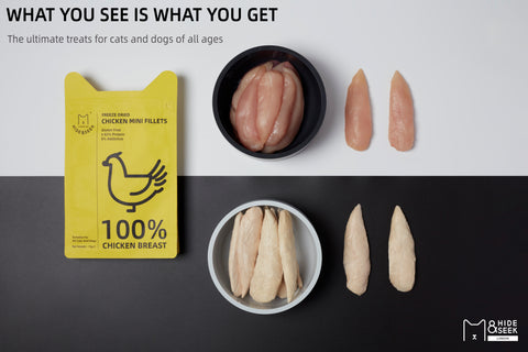 Freeze Dried Chicken Mini Fillets