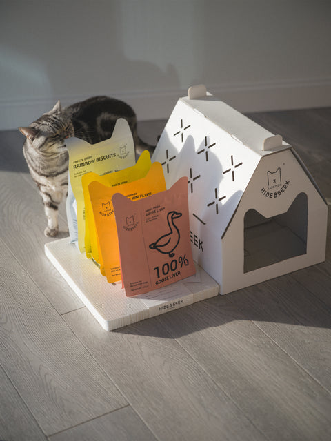 Freeze Dried Treats Taste Kit (with Cat House)