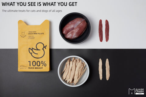Freeze Dried Duck Mini Fillets