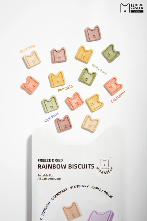 Freeze Dried Rainbow Biscuits (BACK IN STOCK IN LATE NOVEMBER)