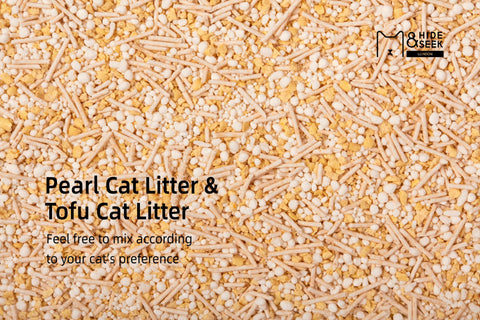 Pearl Cat Litter with Millet (Cassava Cat Litter with Millet) (Pack of 6) (24KG)