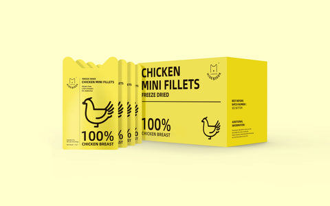 Freeze Dried Chicken Mini Fillets (BACK IN STOCK IN LATE NOVEMBER)