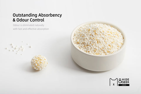 Pearl Cat Litter with Millet