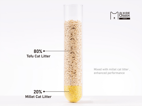 Original Tofu Cat Litter with Millet (6KG x 4)