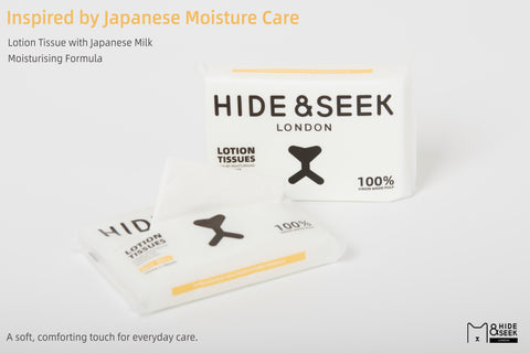 Japanese Milk Moisturising Lotion Tissue Pocket Pack | 5-Ply | 8 Sheets x 10 Packs
