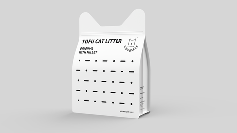 Original Tofu Cat Litter with Millet (3KG）