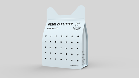Pearl Cat Litter with Millet (Cassava Cat Litter with Millet) (3 KG)
