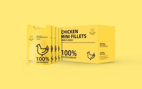 Freeze Dried Chicken Mini Fillets