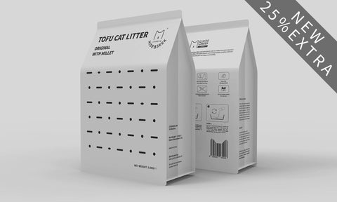 Tofu Cat Litter Original with Millet (10L/3.5KG)